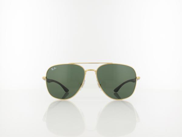 Ray Ban | RB3683 001/31 56 | arista / green