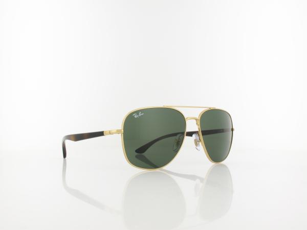 Ray Ban | RB3683 001/31 56 | arista / green