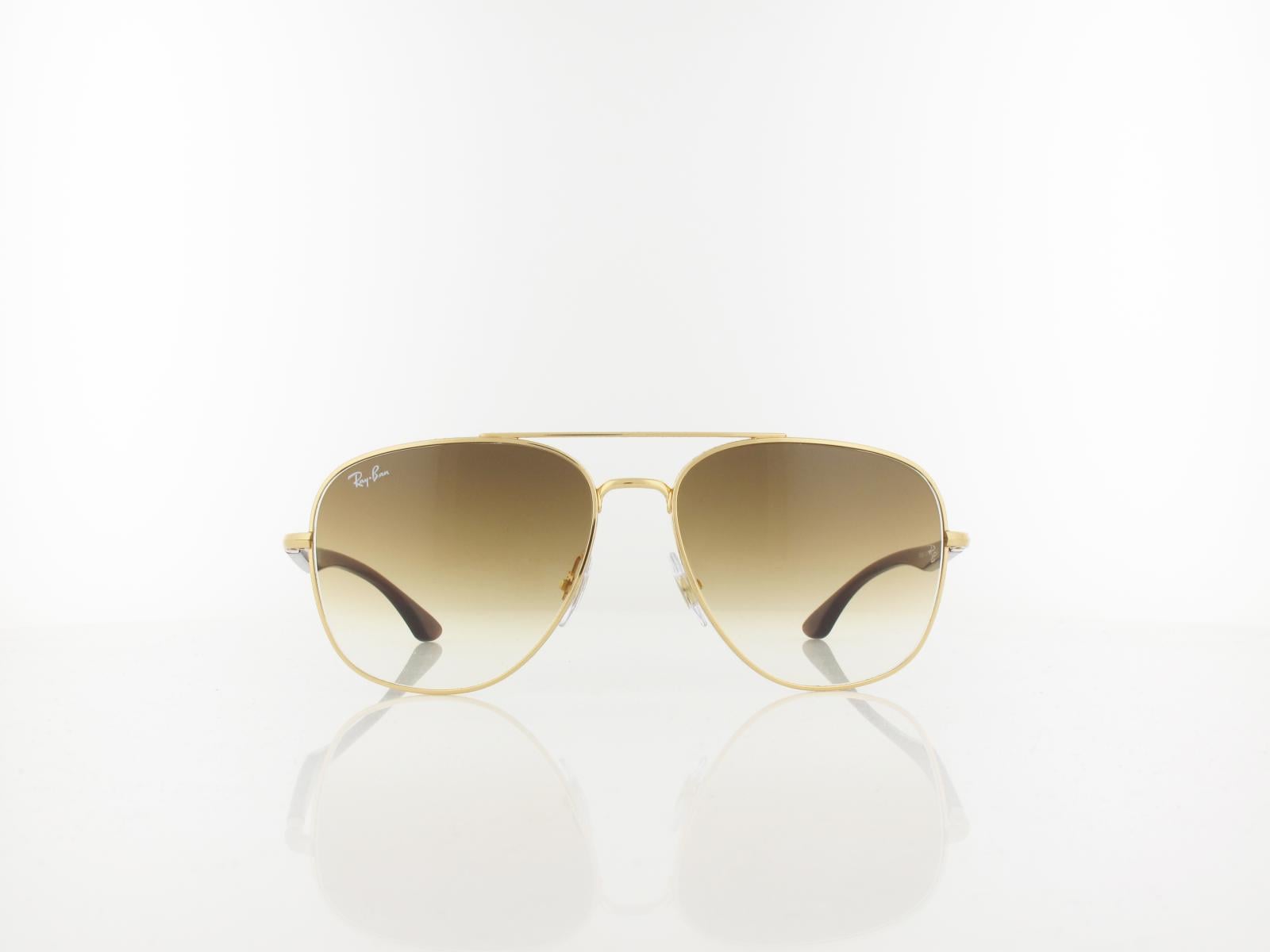 Ray Ban | RB3683 001/51 56 | arista / light brown gradient