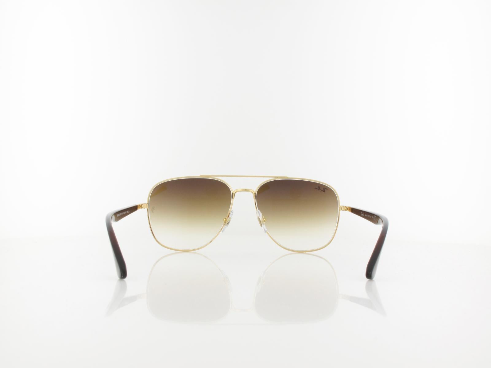 Ray Ban | RB3683 001/51 56 | arista / light brown gradient