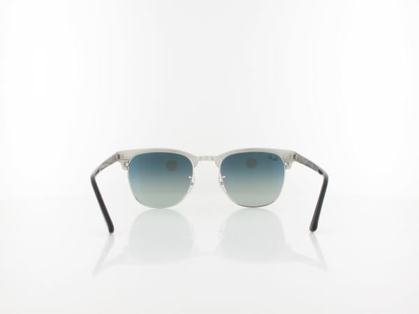 Ray Ban | Clubmaster Metal RB3716 900471 51 | silver top black / light grey gradient dark grey