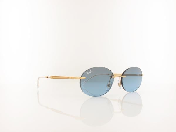 Ray Ban | RB3767 001/4C 54 | arista gold / blue grey gradient