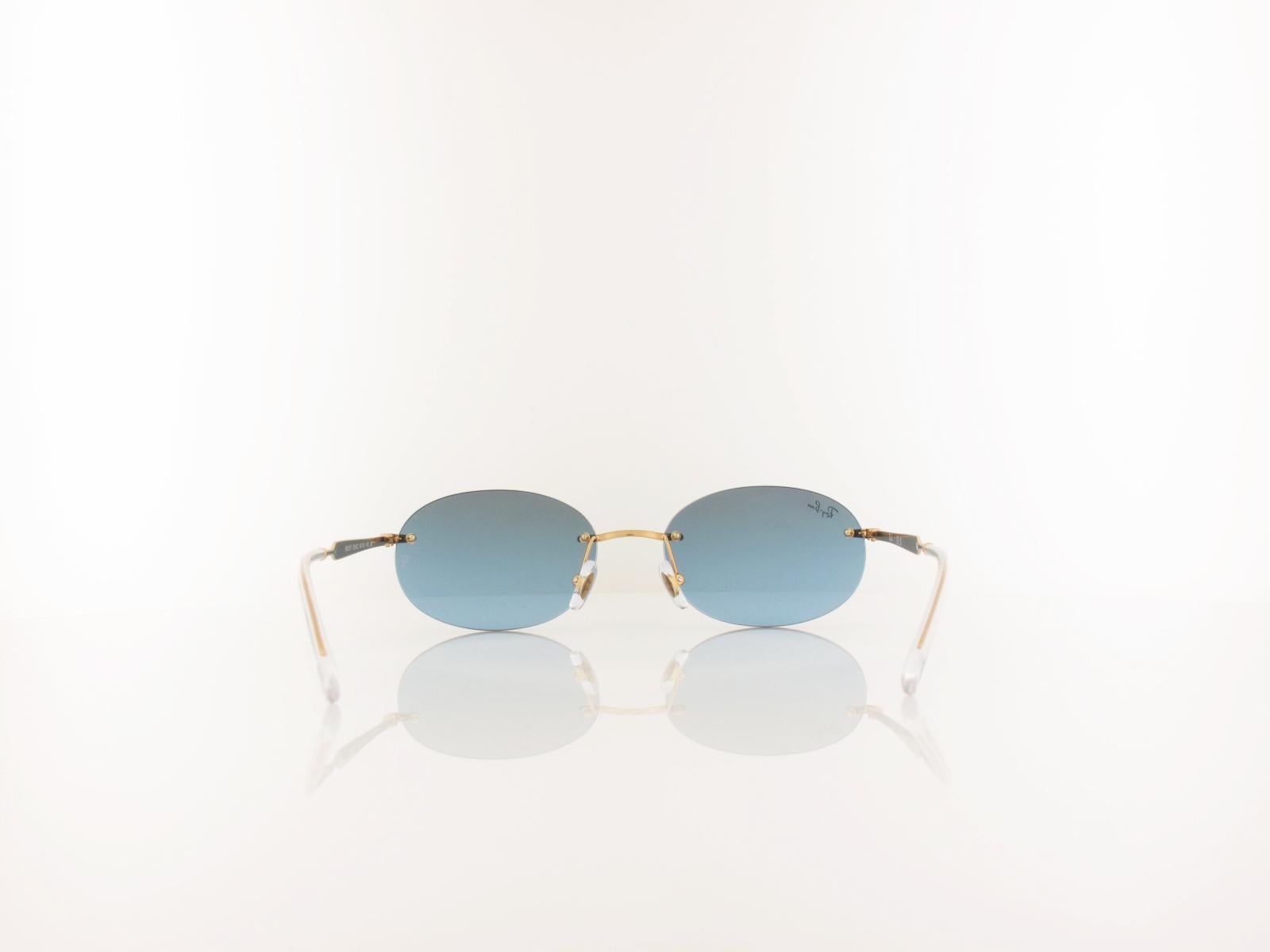 Ray Ban | RB3767 001/4C 54 | arista gold / blue grey gradient