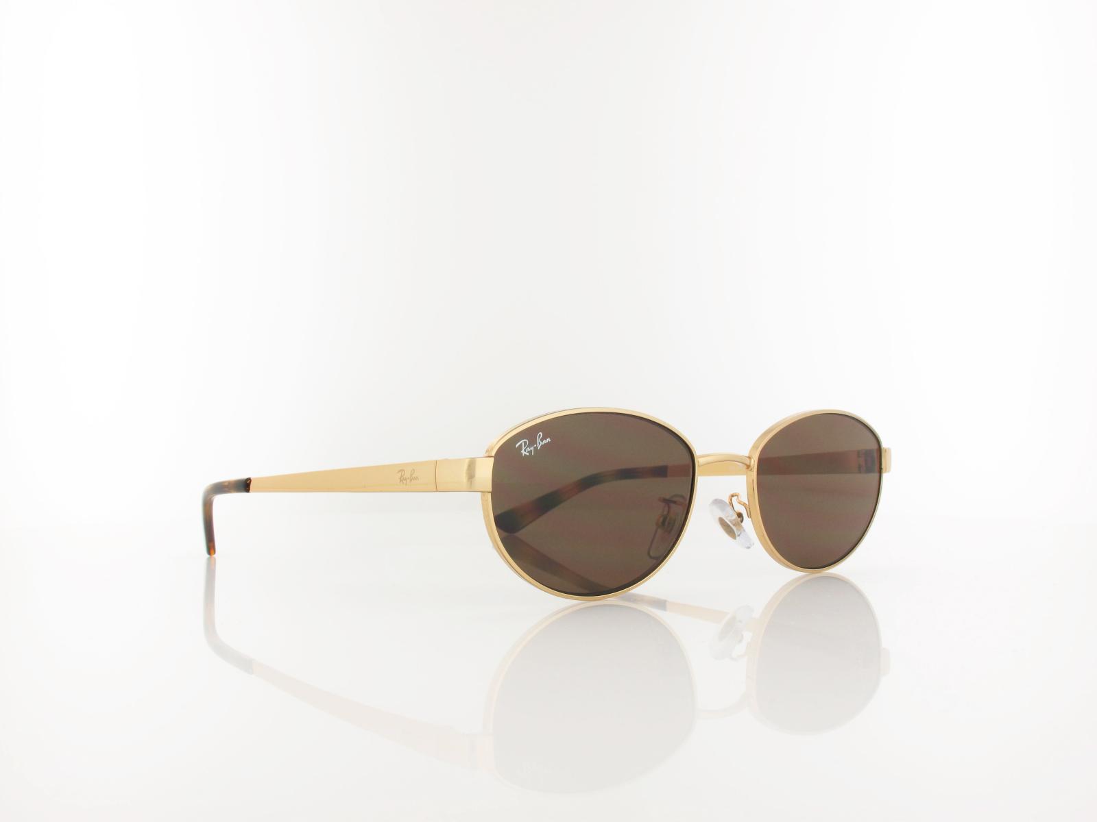 Ray Ban | RB3774D 001/73 55 | arista gold / dark brown