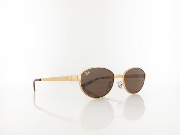 Ray Ban | RB3774D 001/73 55 | arista gold / dark brown