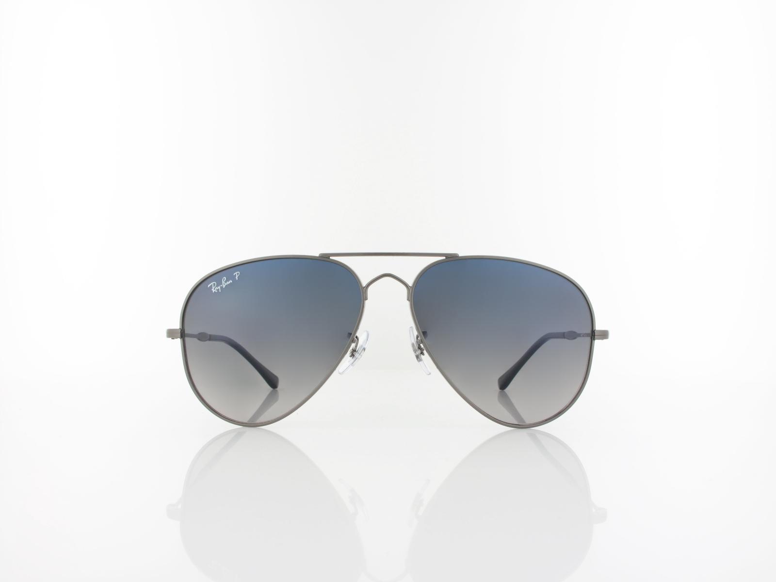Ray Ban | OLD AVIATOR RB3825 478 58 | gunmetal / blue gradient polar