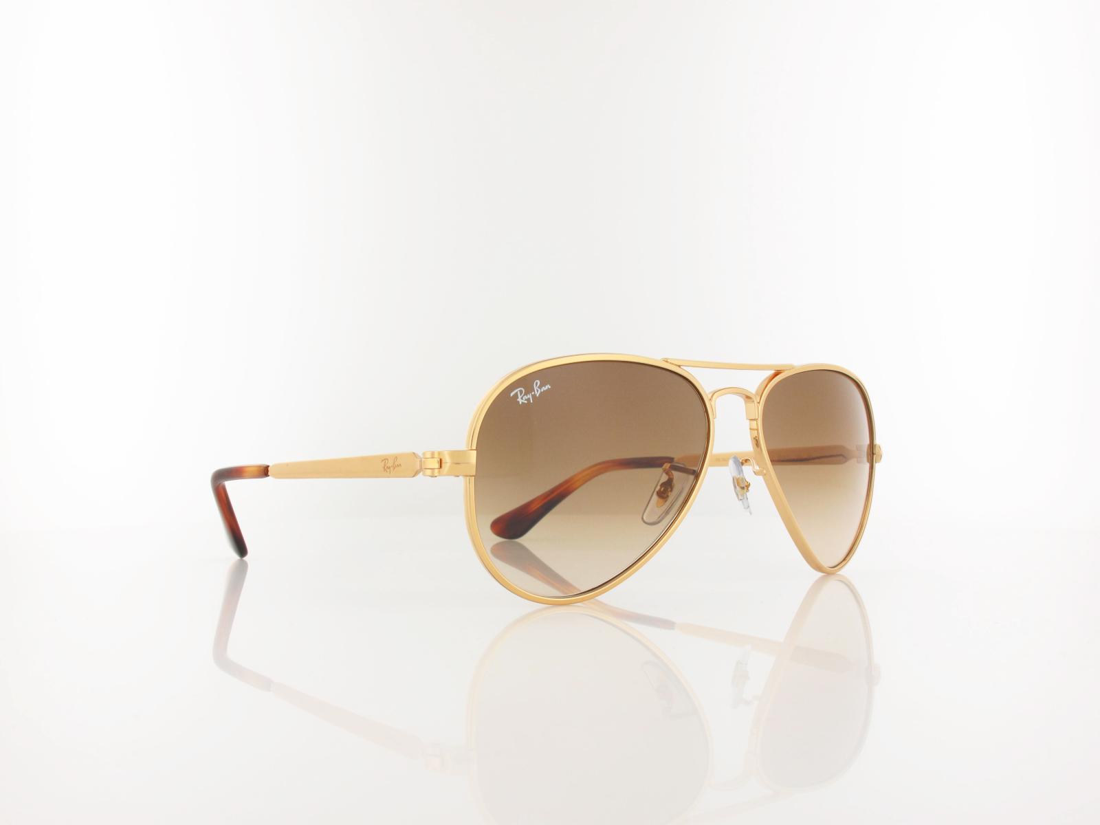 Ray Ban | AVIATOR MAX RB3925 001/51 58 | arista / clear gradient brown