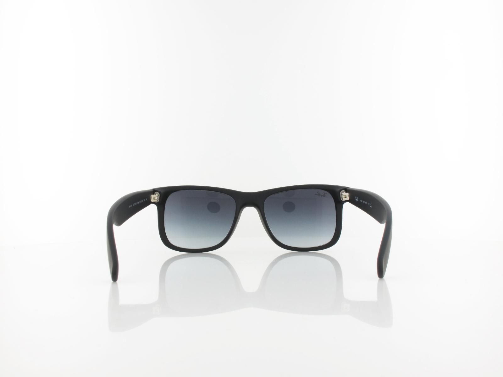 Ray Ban | Justin RB4165 601/8G 51 | rubber black / grey gradient
