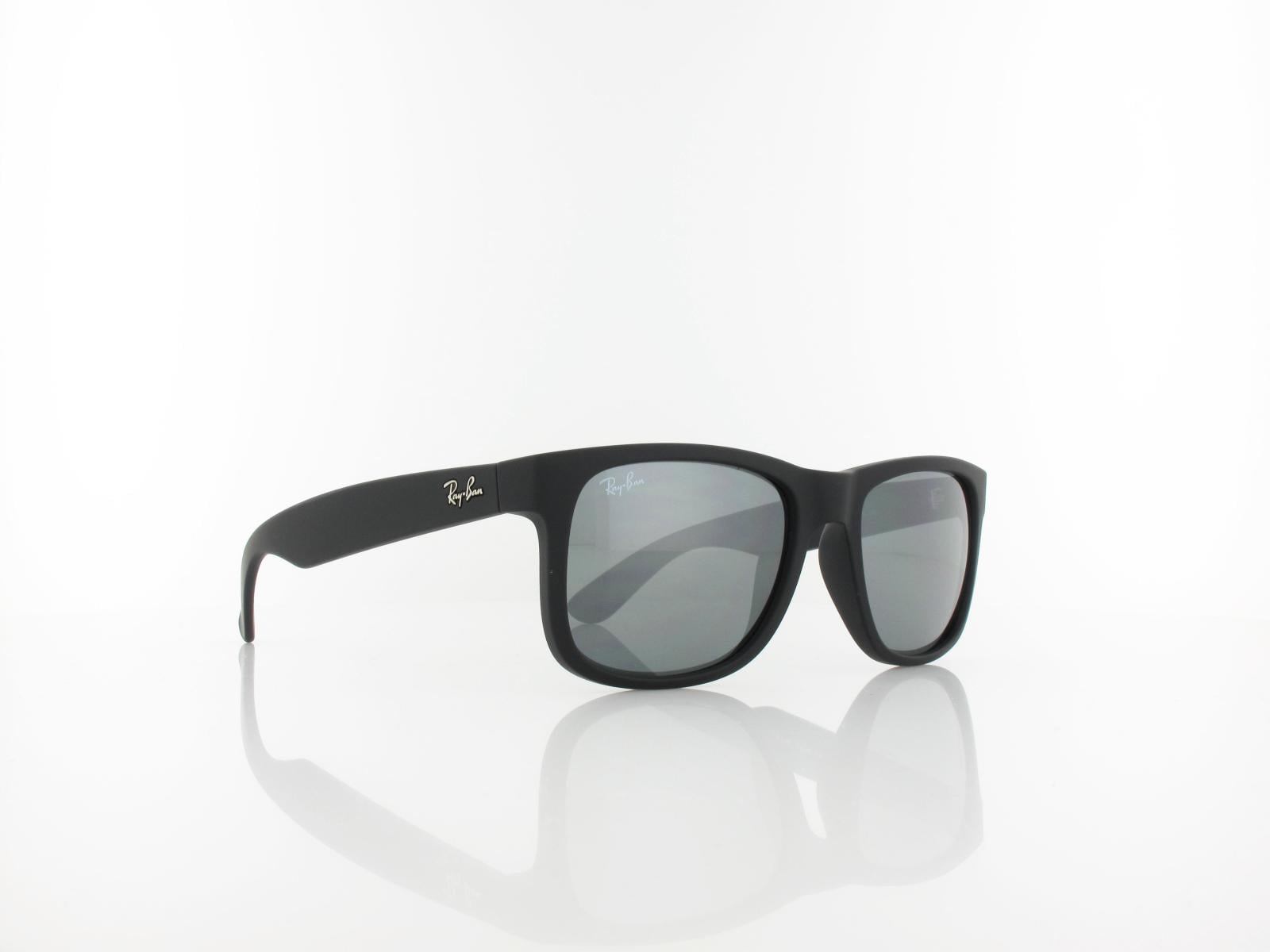 Ray Ban | Justin RB4165 622/6G 51 | rubber black / grey mirror silver