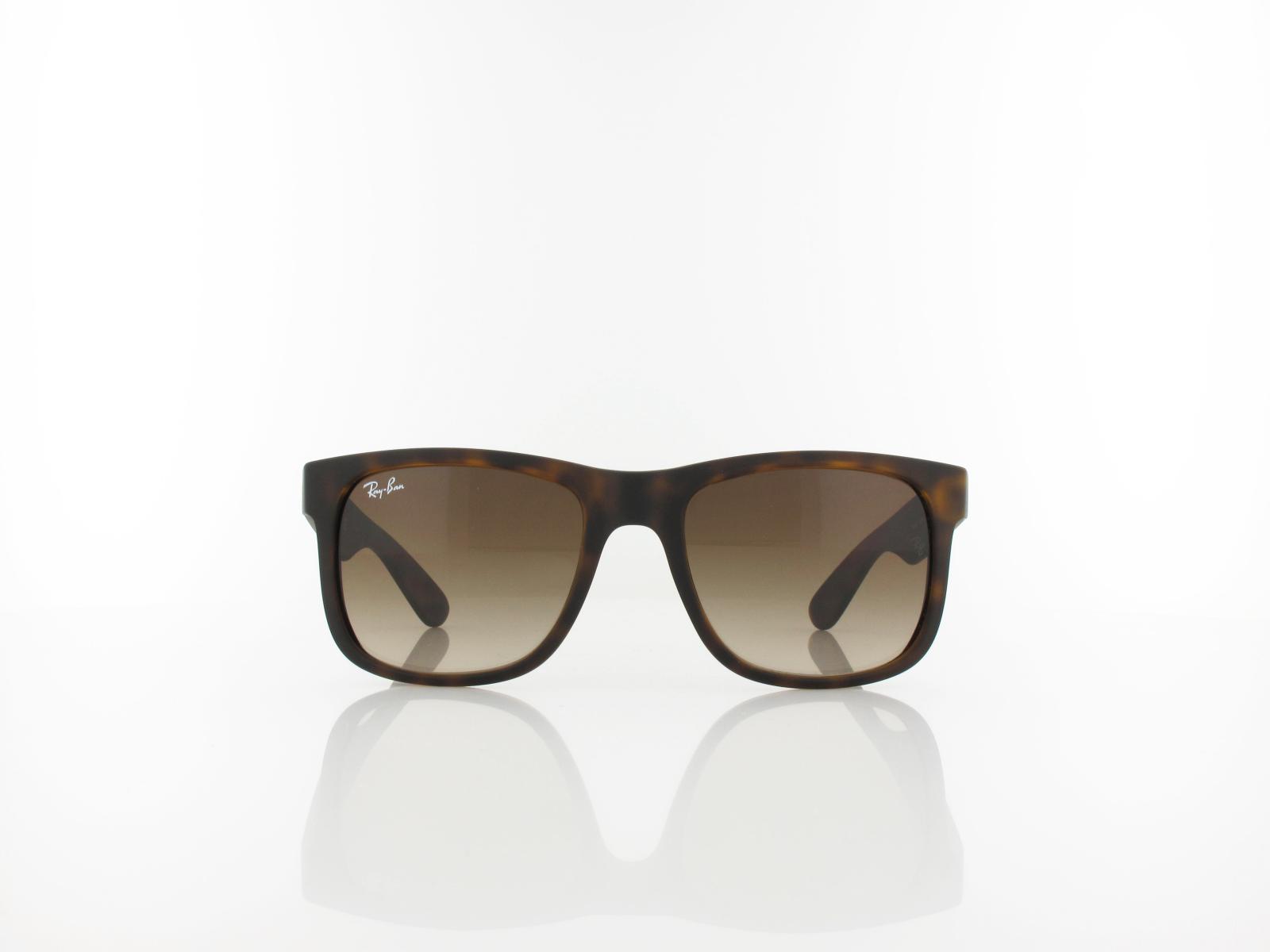 Ray Ban | Justin RB4165 710/13 51 | rubber light havana / brown gradient