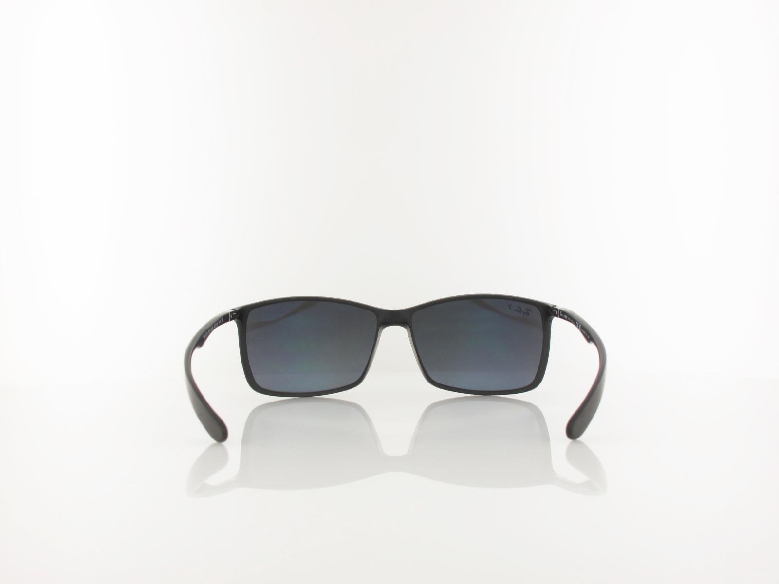 Ray Ban | lite force RB4179 601S82 62 | matte black / grey mirror gradient silver polarized