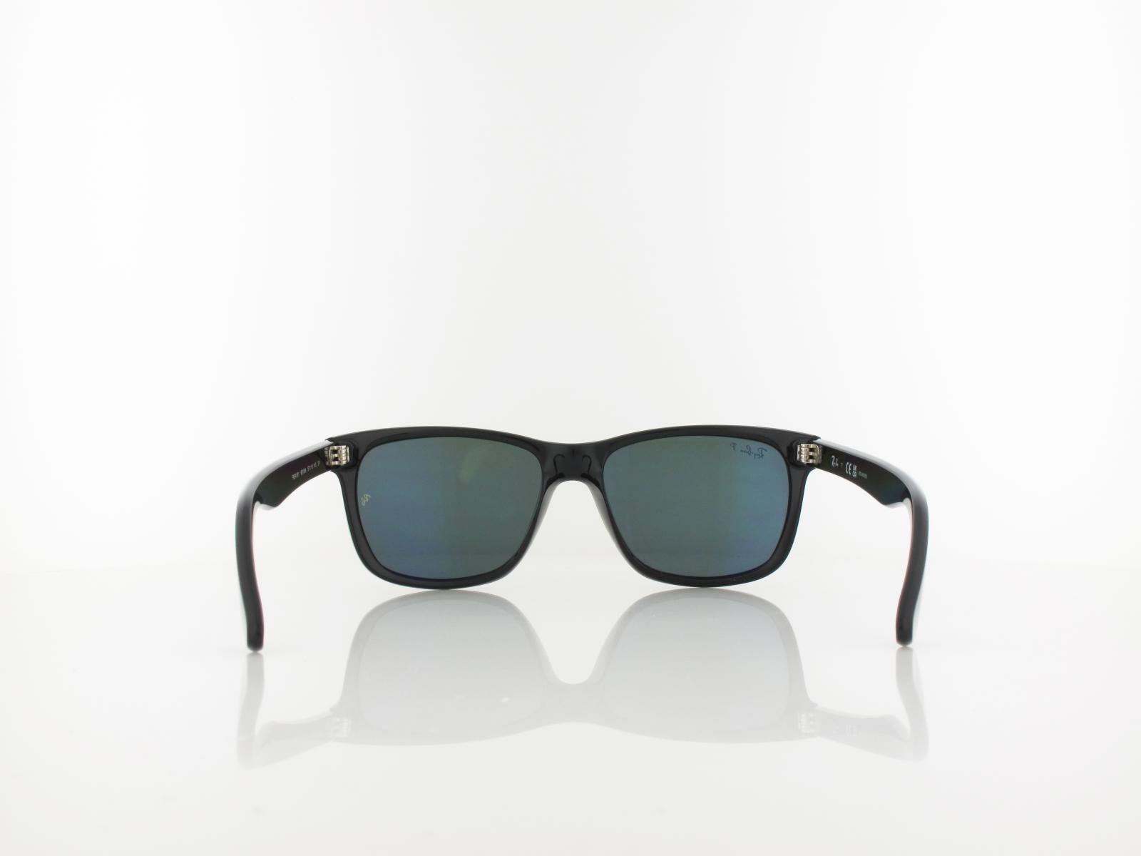 Ray Ban | RB4181 601/9A 57 | black / polar green