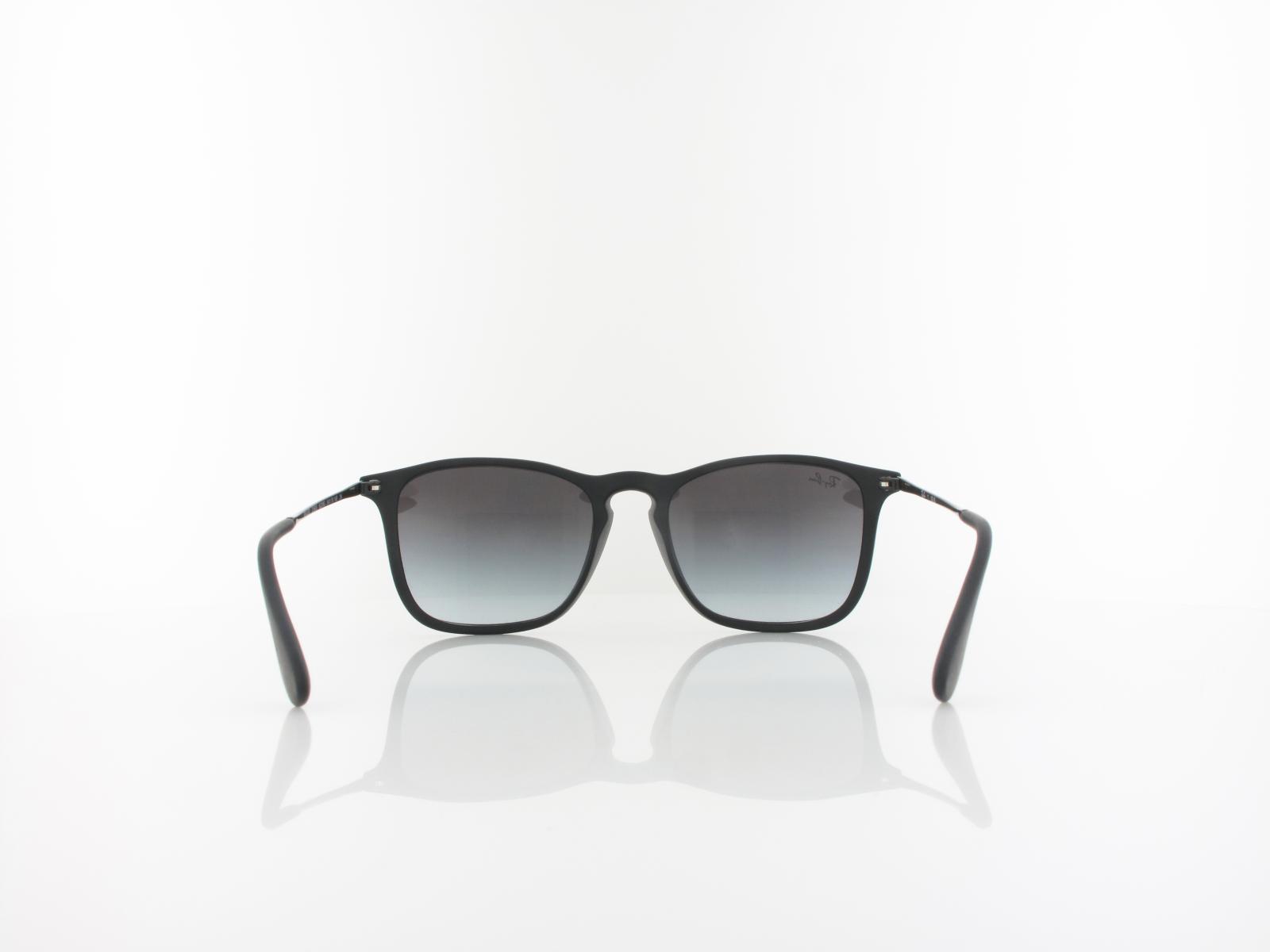 Ray Ban | Chris RB4187 622/8G 54 | rubber black / grey gradient