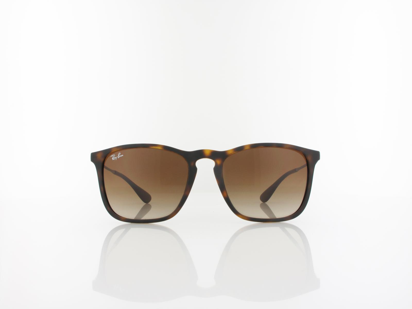 Ray Ban | Chris RB4187 856/13 54 | rubber havana / brown gradient