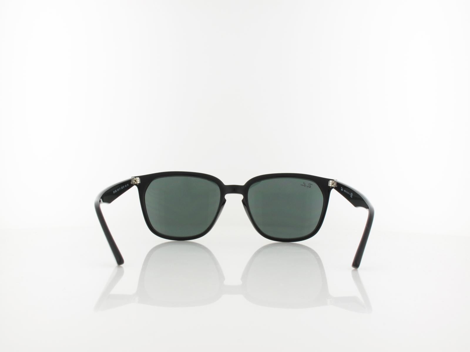Ray Ban | RB4362 601/71 55 | black / dark green