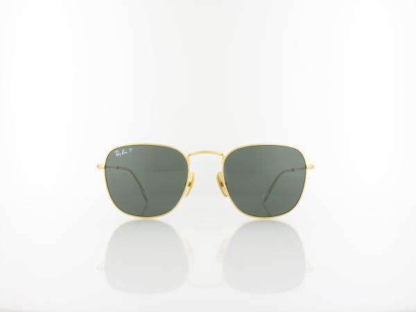 Ray Ban | Frank titanium RB8157 921658 51 | legend gold / green polar