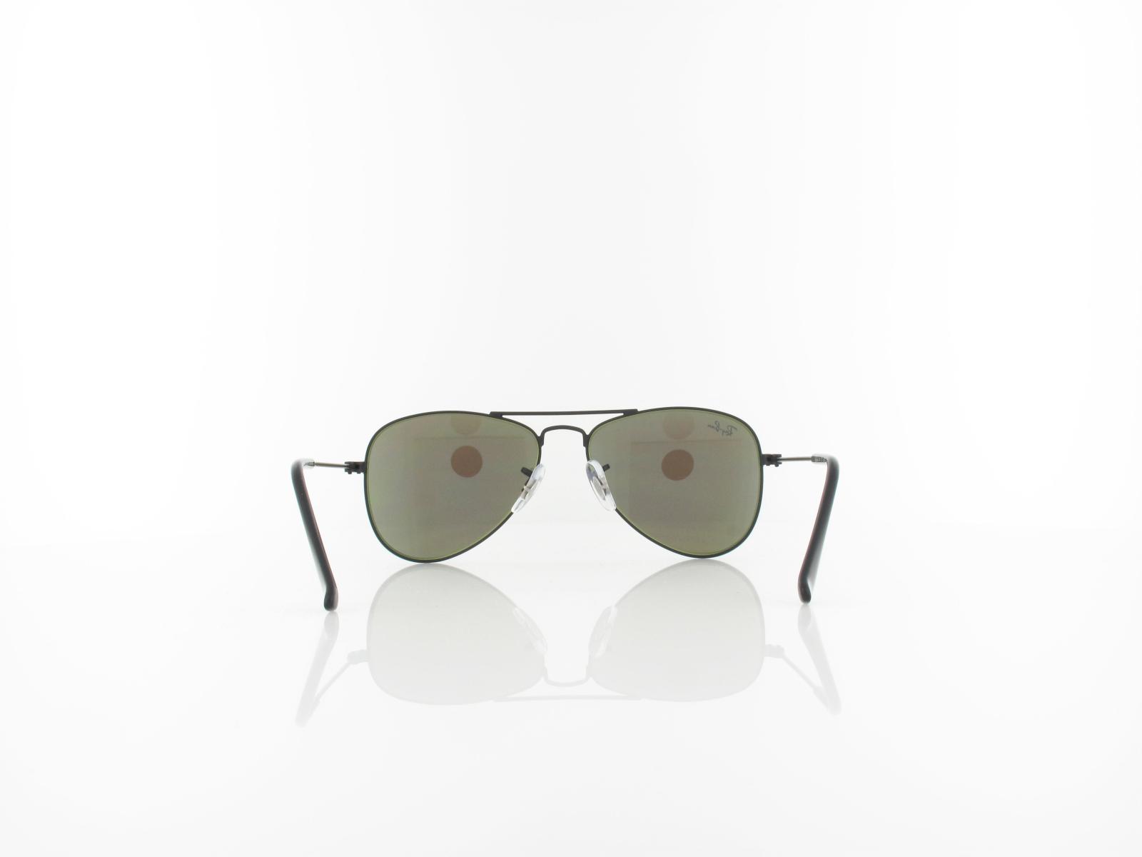 Ray Ban | Aviator KIDS RJ9506S 201/55 50 | matte black / blue mirror