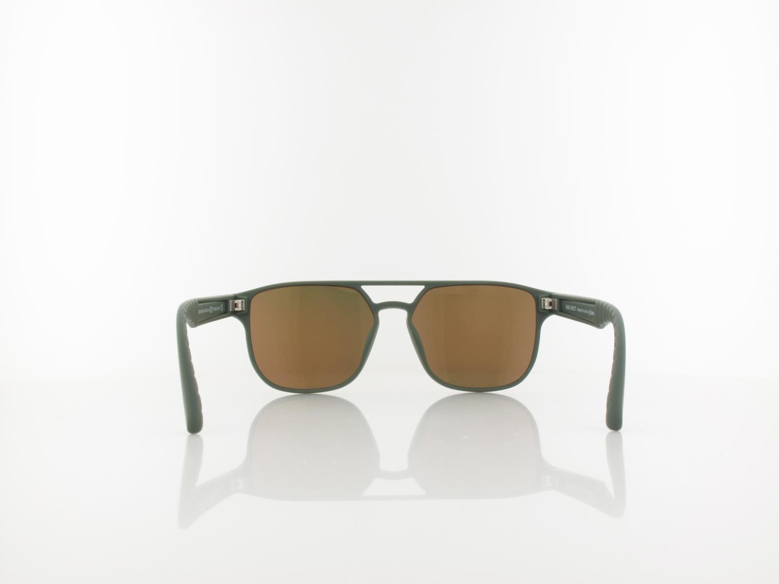 Red Bull SPECT | ELROY 003P 55 | olive green / brown with red mirror polarized
