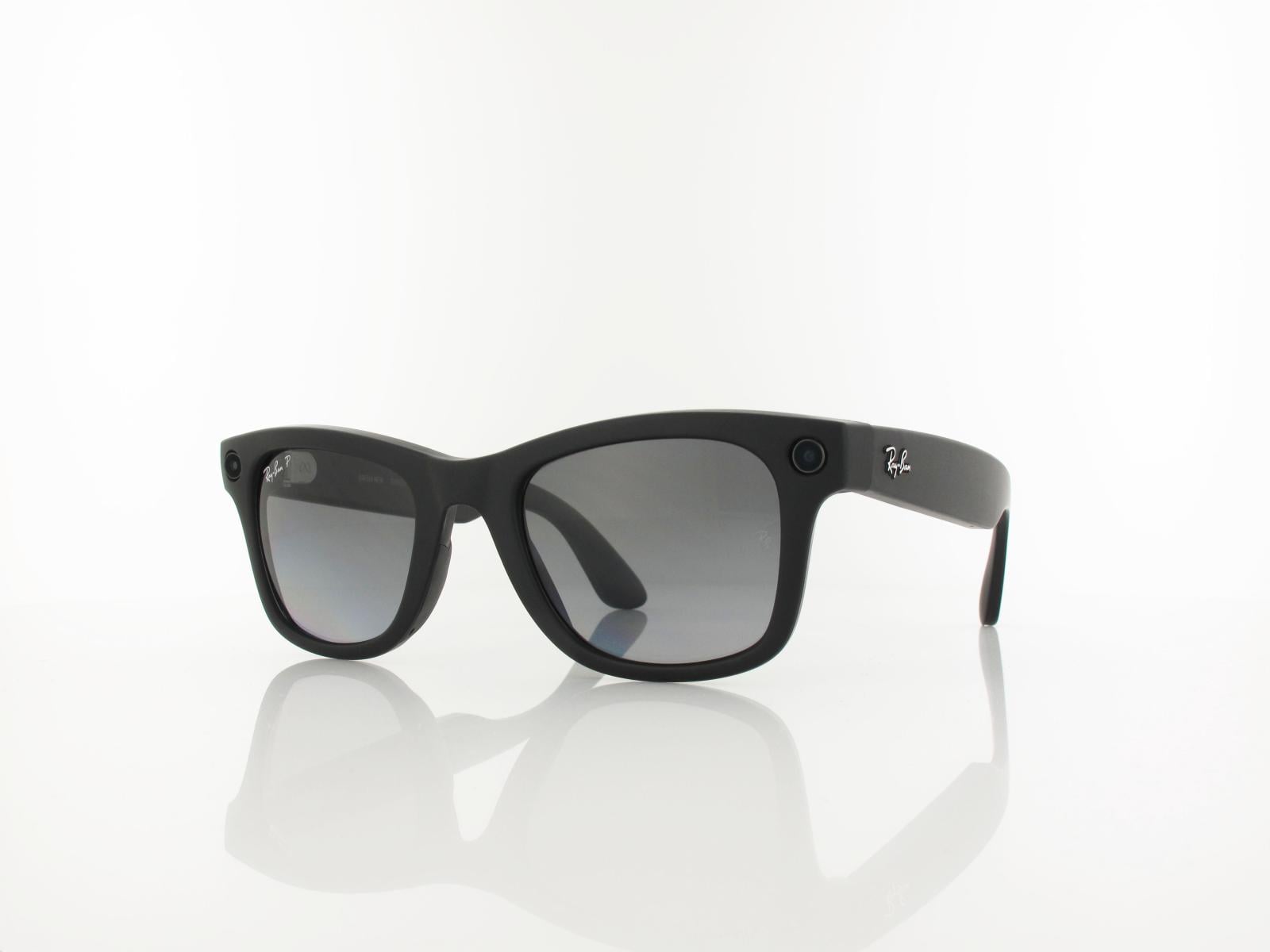 Ray Ban META | Wayfarer RW4012 (Gen2) 601ST3 50 | matte black / polar gradient graphite