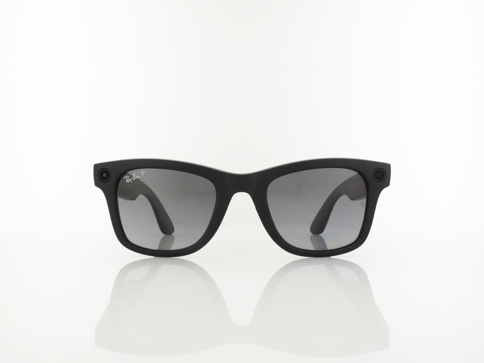 Ray Ban META | Wayfarer RW4012 (Gen2) 601ST3 50 | matte black / polar gradient graphite