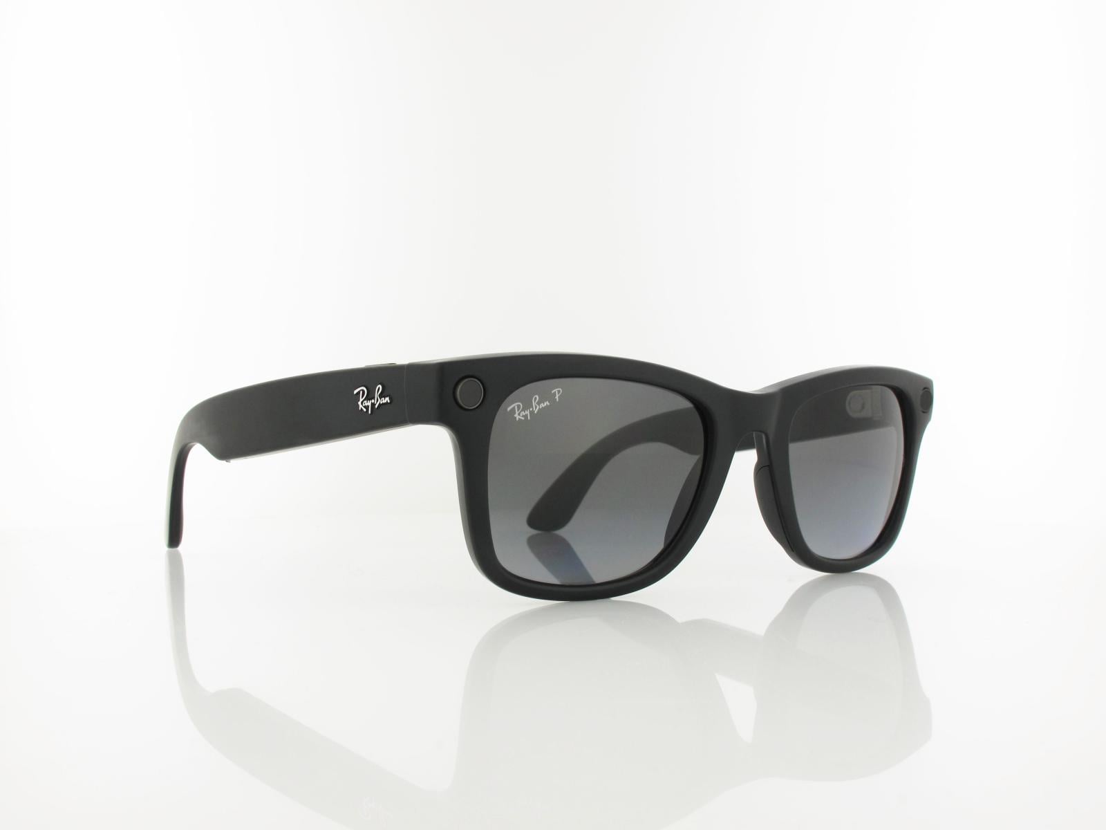 Ray Ban META | Wayfarer L RW4012 (Gen2) 601ST3 53 | matte black / polar gradient graphite