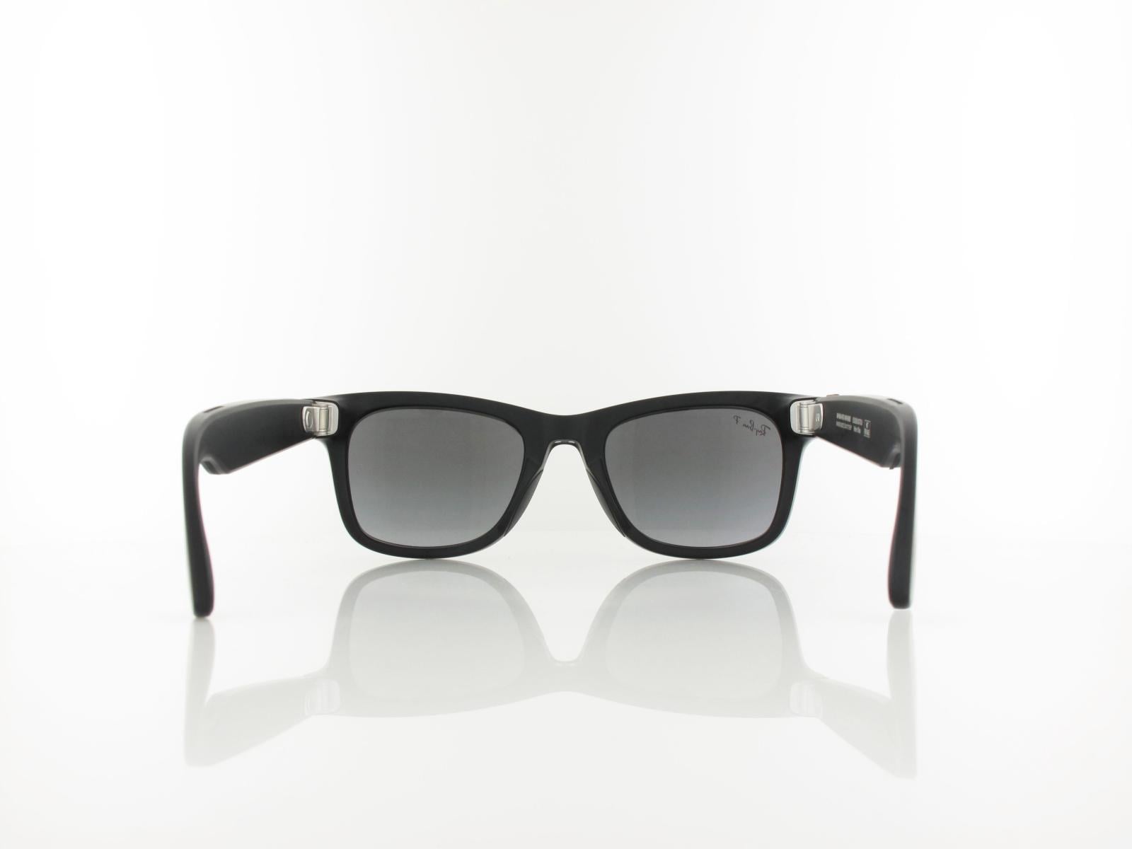 Ray Ban META | Wayfarer L RW4012 (Gen2) 601ST3 53 | matte black / polar gradient graphite