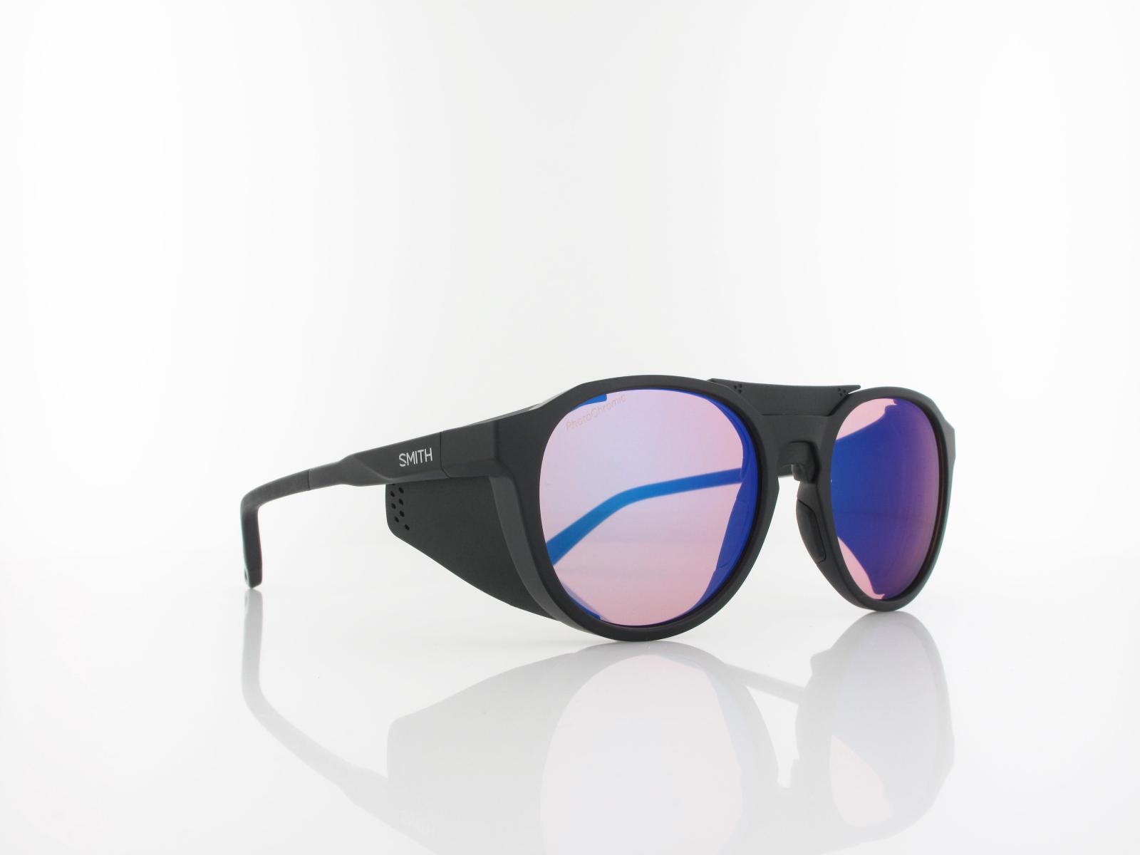 Smith | Venture 003/PS 53 | matte black / chromapop glacier photochromic copper blue mirror