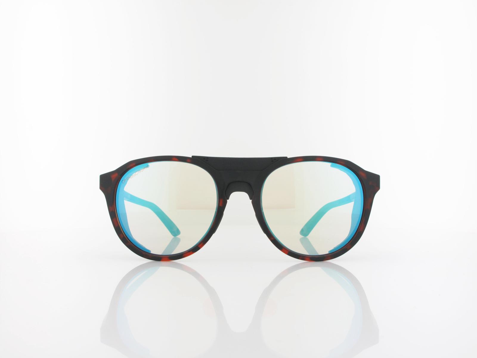 Smith | Venture HGC/GH 58 | matte tortoise / chromapop glacier photochromic copper opal mirror