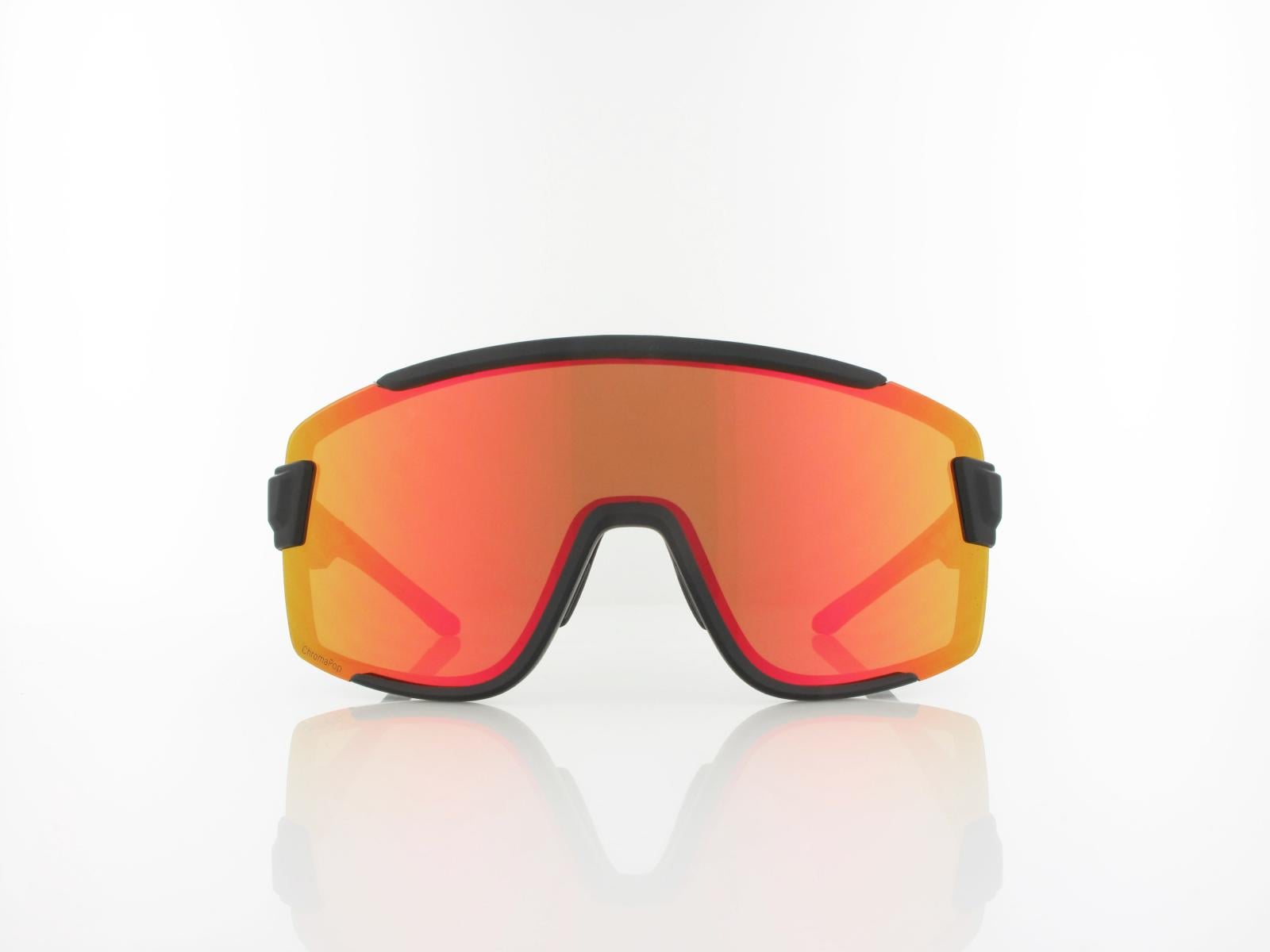 Smith | Wildcat 003/X6 140 | matte black / chromapop red mirror - clear