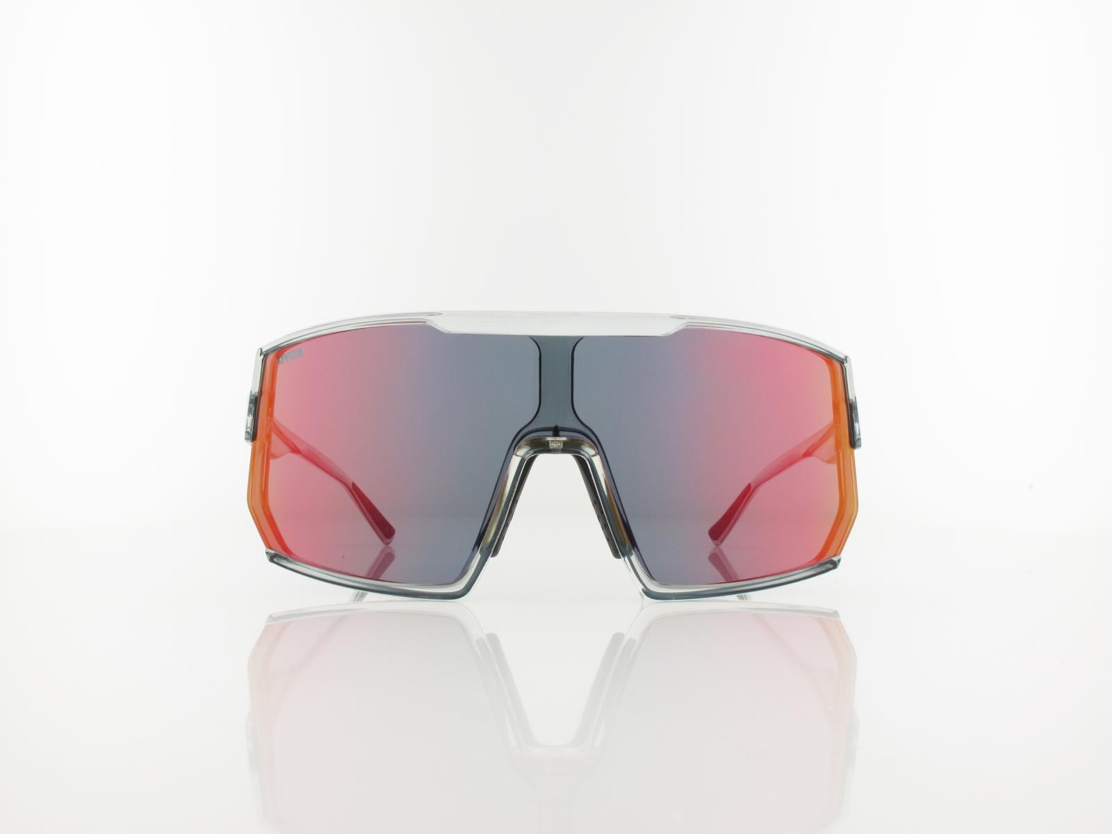 UVEX | sportstyle 235 S533003 9116 140 | smoke transparent / mirror red