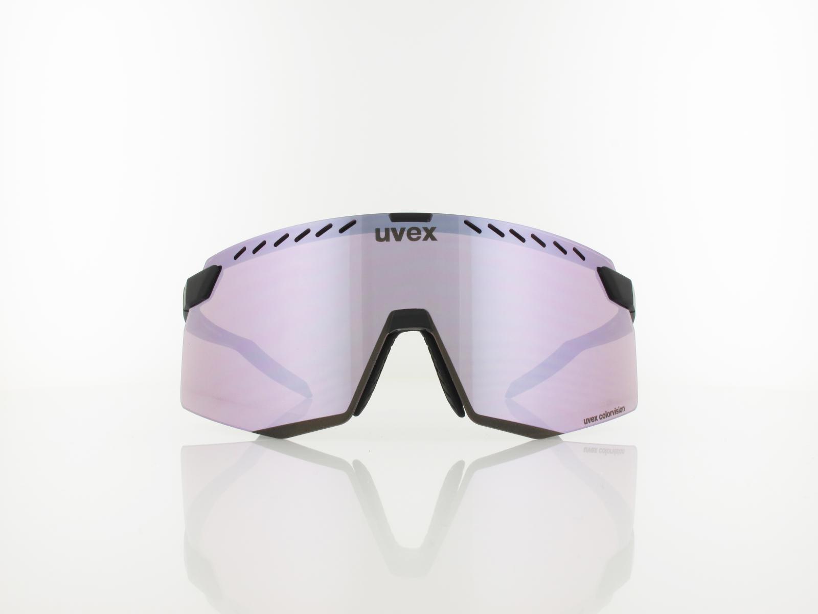 UVEX | pace stage CV S533052 2281 145 | black matt / colorvision mirror pink