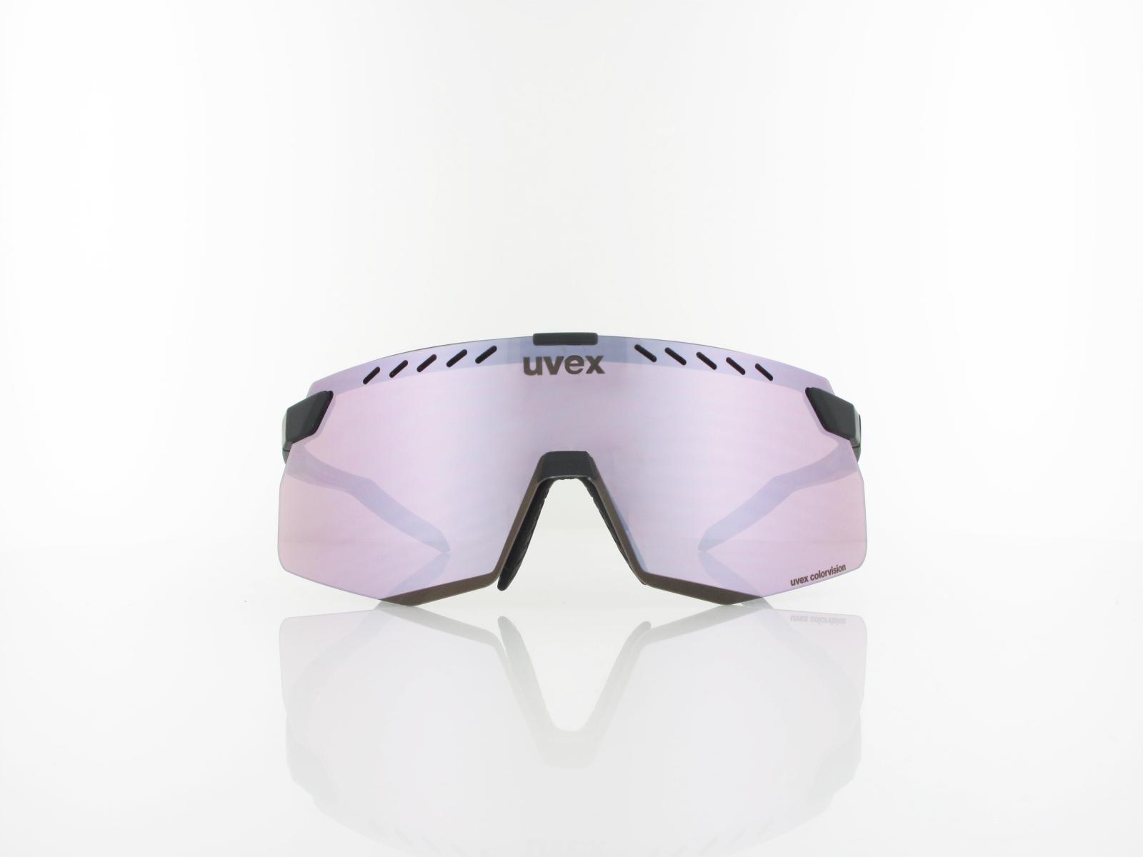 UVEX | pace stage S CV S533073 2281 140 | black matt / colorvision mirror pink