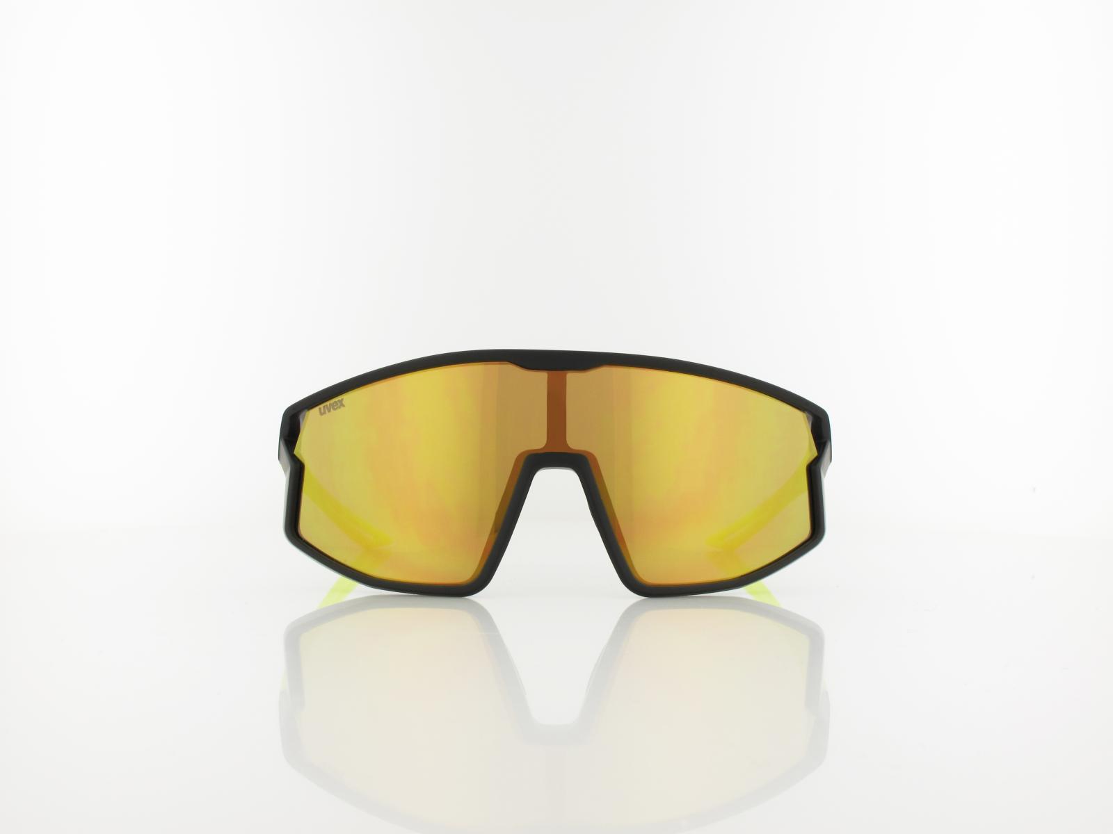 UVEX | skyryse jr. S533076 2616 125 | black-yellow matt / mirror yellow