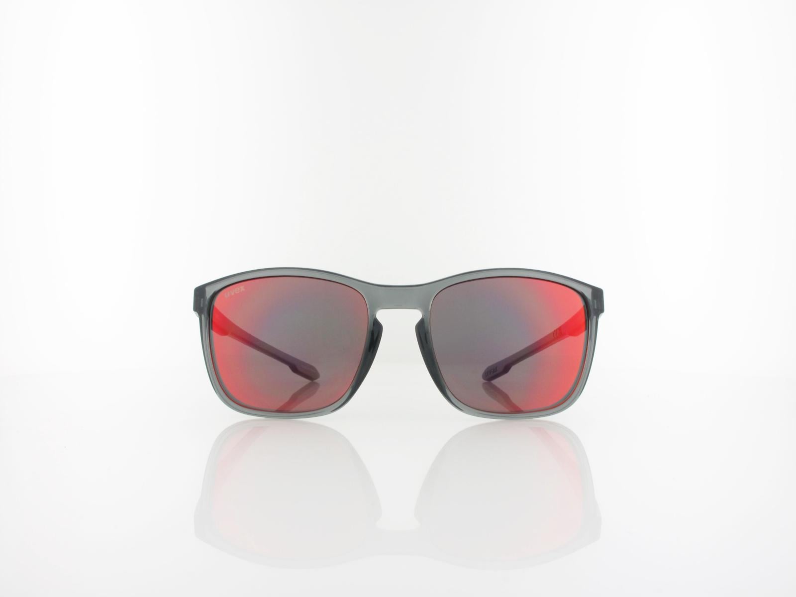 UVEX | lgl 52 S533078 9916 55 | smoke / mirror red