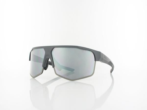 UVEX | axos set S533081 5516 70 | grey matt / mirror silver - clear
