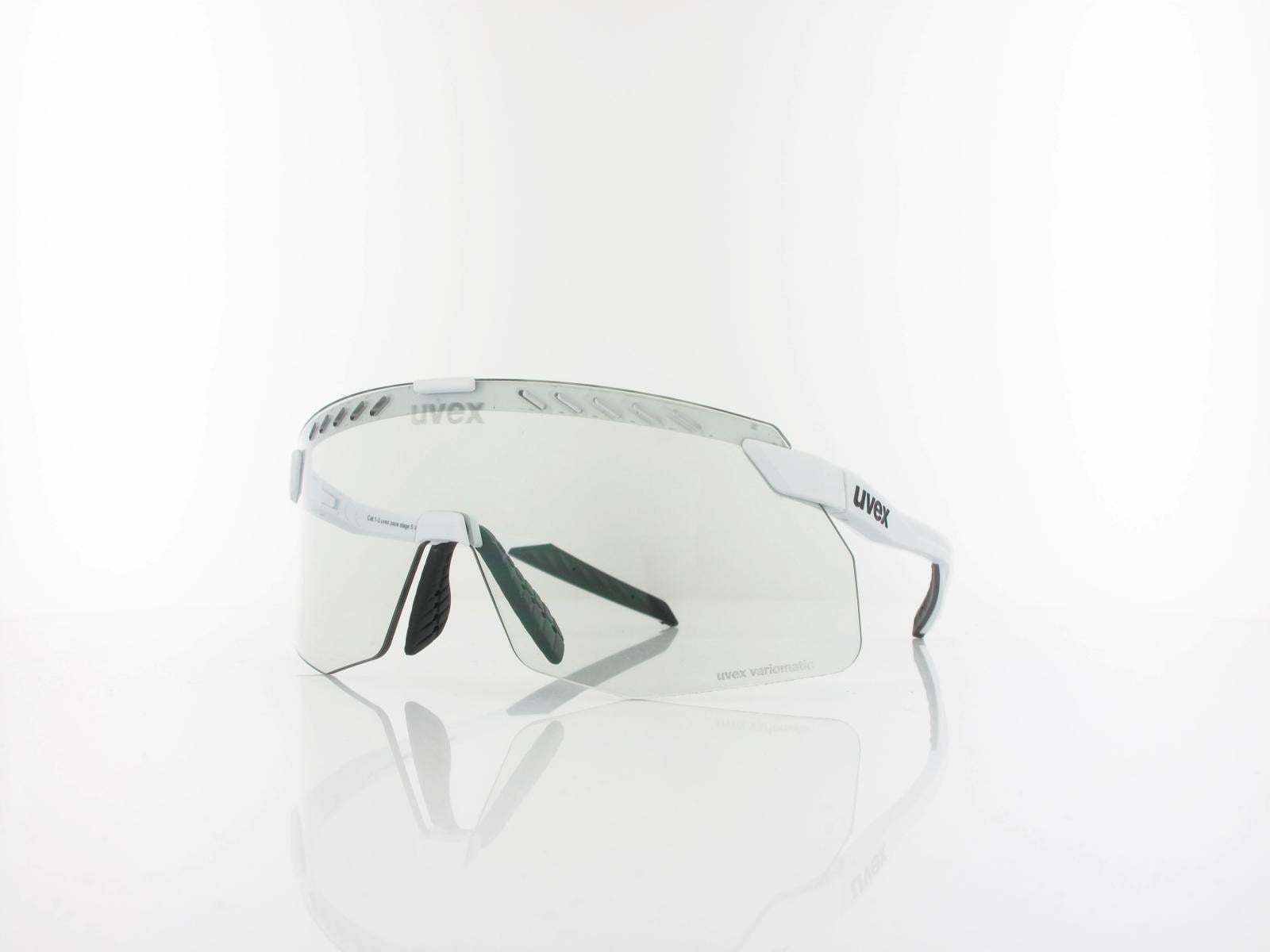 UVEX | pace stage S V S533084 8804 141 | white matt / variomatic litemirror blue