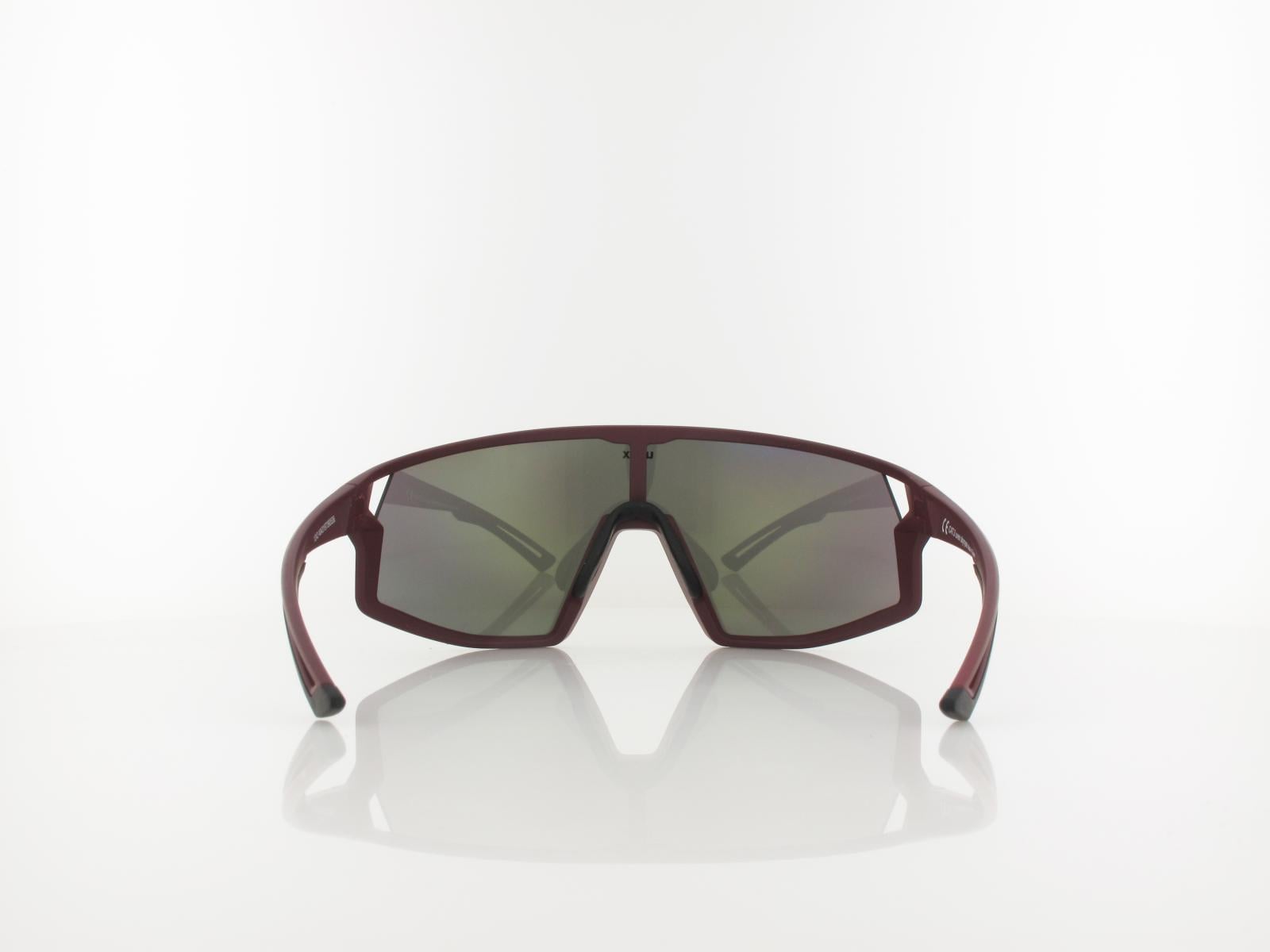 UVEX | skyryse S533089 3316 140 | burgundy matt / mirror rose