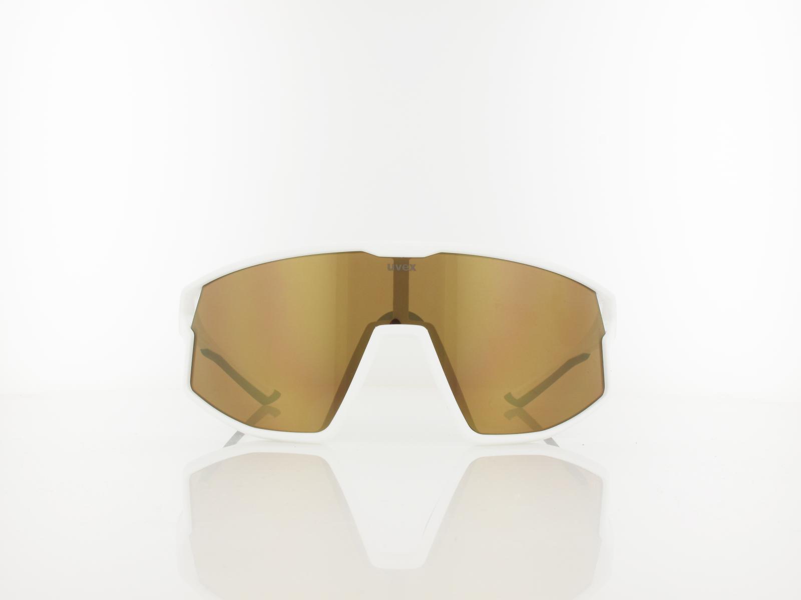 UVEX | skyryse S533089 8816 140 | white matt / mirror gold