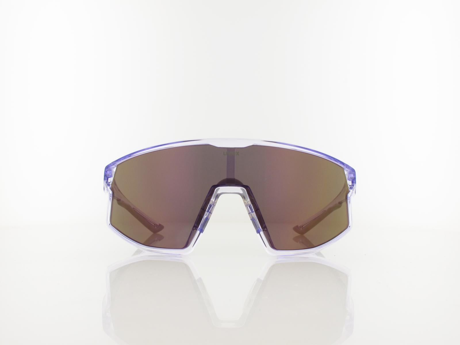 UVEX | skyryse S533089 9416 140 | clear / mirror lavender