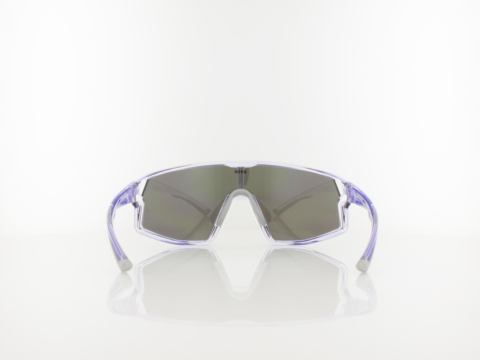 UVEX | skyryse S533089 9416 140 | clear / mirror lavender