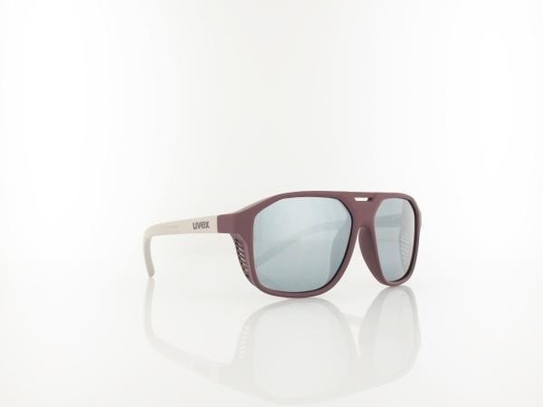 UVEX | cosmic S533099 3516 49 | cranberry matt / mirror silver