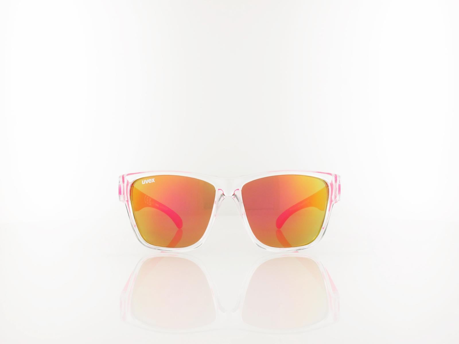 UVEX | Sportstyle KIDS 508 S533895 9316 47 | clear pink / mirror red