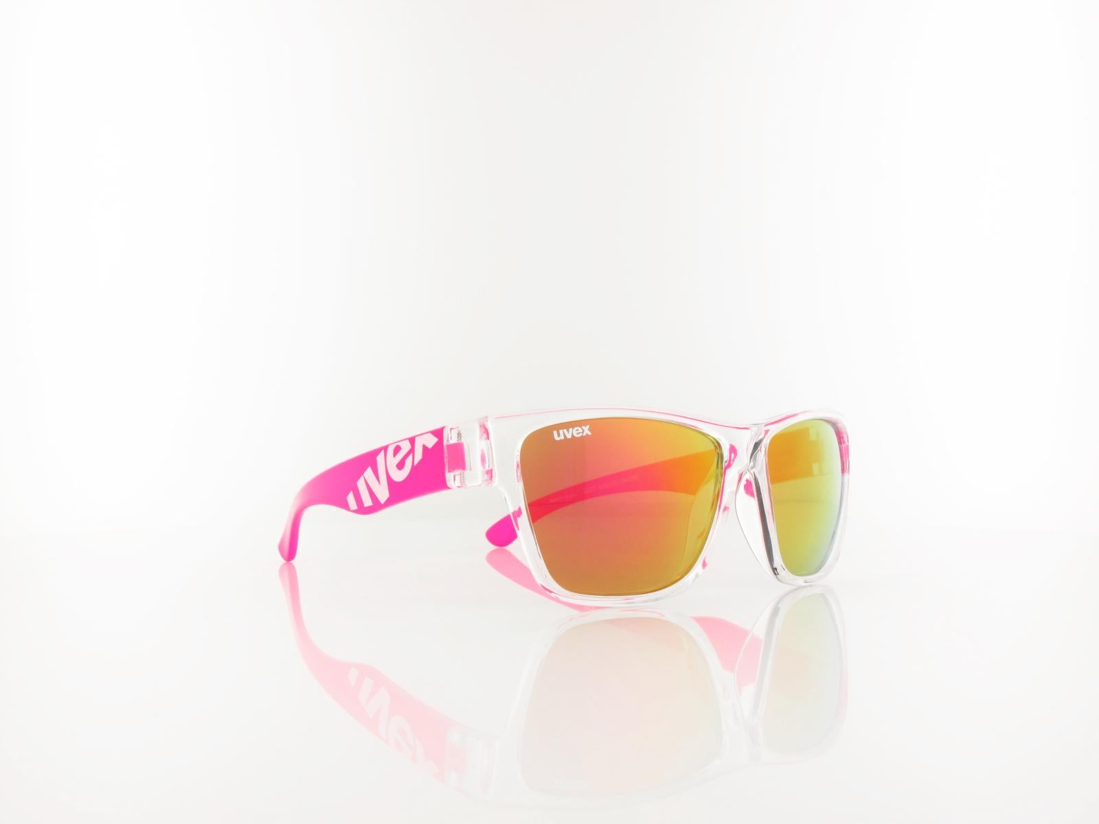 UVEX | Sportstyle KIDS 508 S533895 9316 47 | clear pink / mirror red