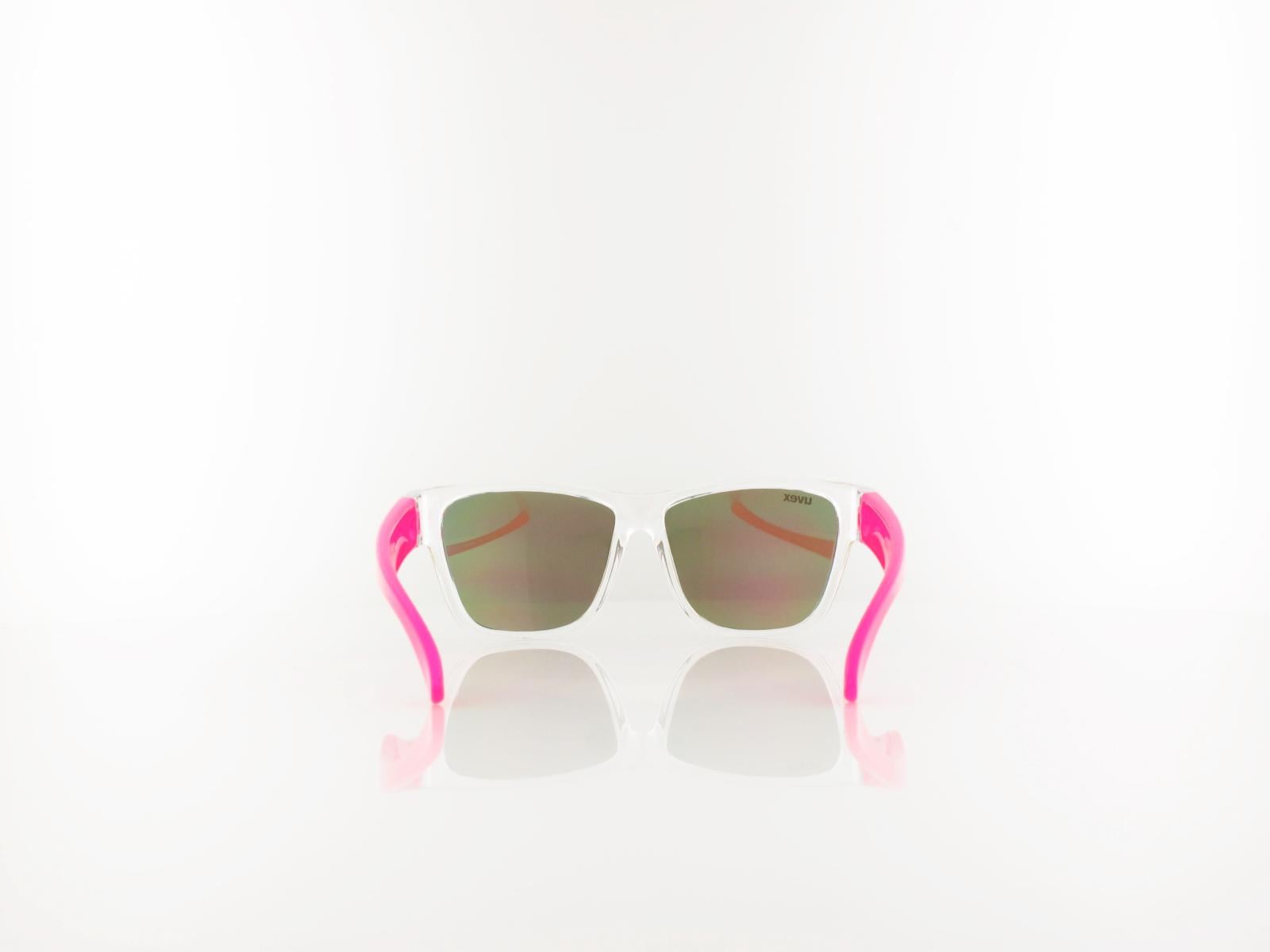 UVEX | Sportstyle KIDS 508 S533895 9316 47 | clear pink / mirror red