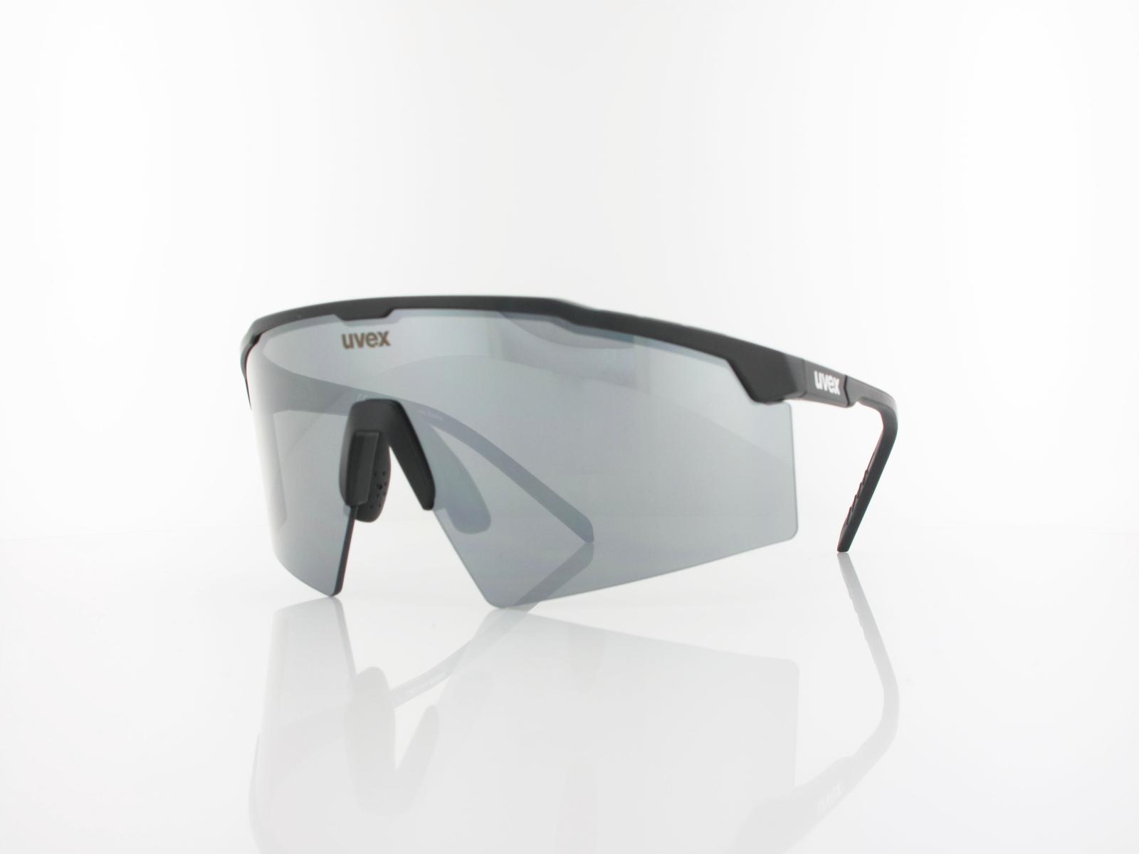UVEX | flowline S534004 2216 141 | black matt / mirror silver