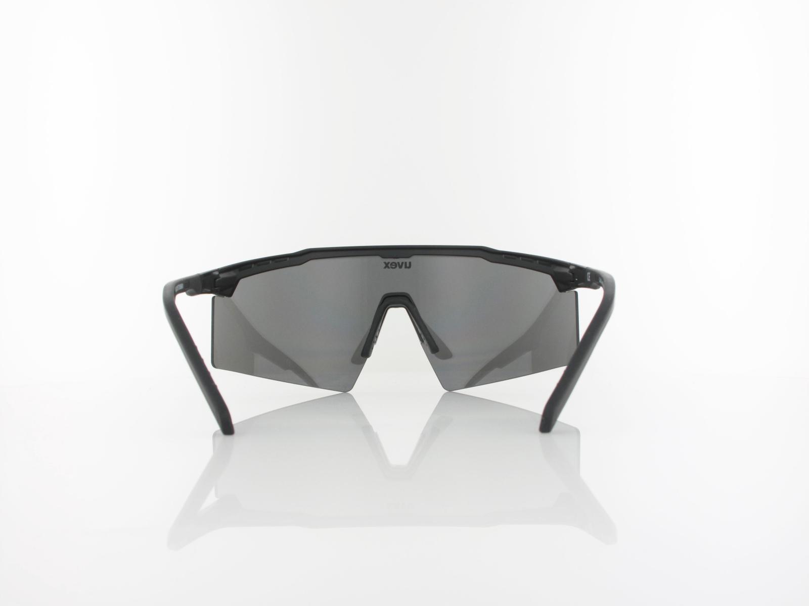 UVEX | flowline S534004 2216 141 | black matt / mirror silver