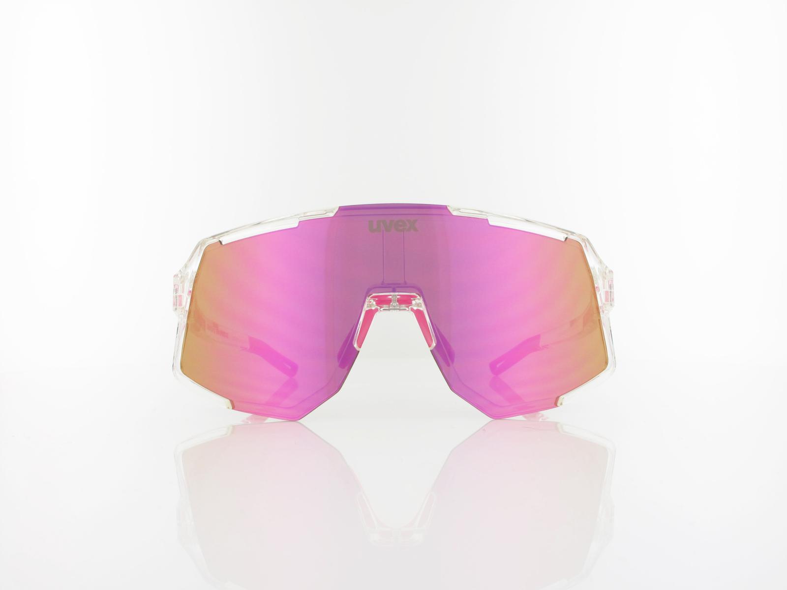 UVEX | sequenze  S534006 9316 135 | clear / mirror pink