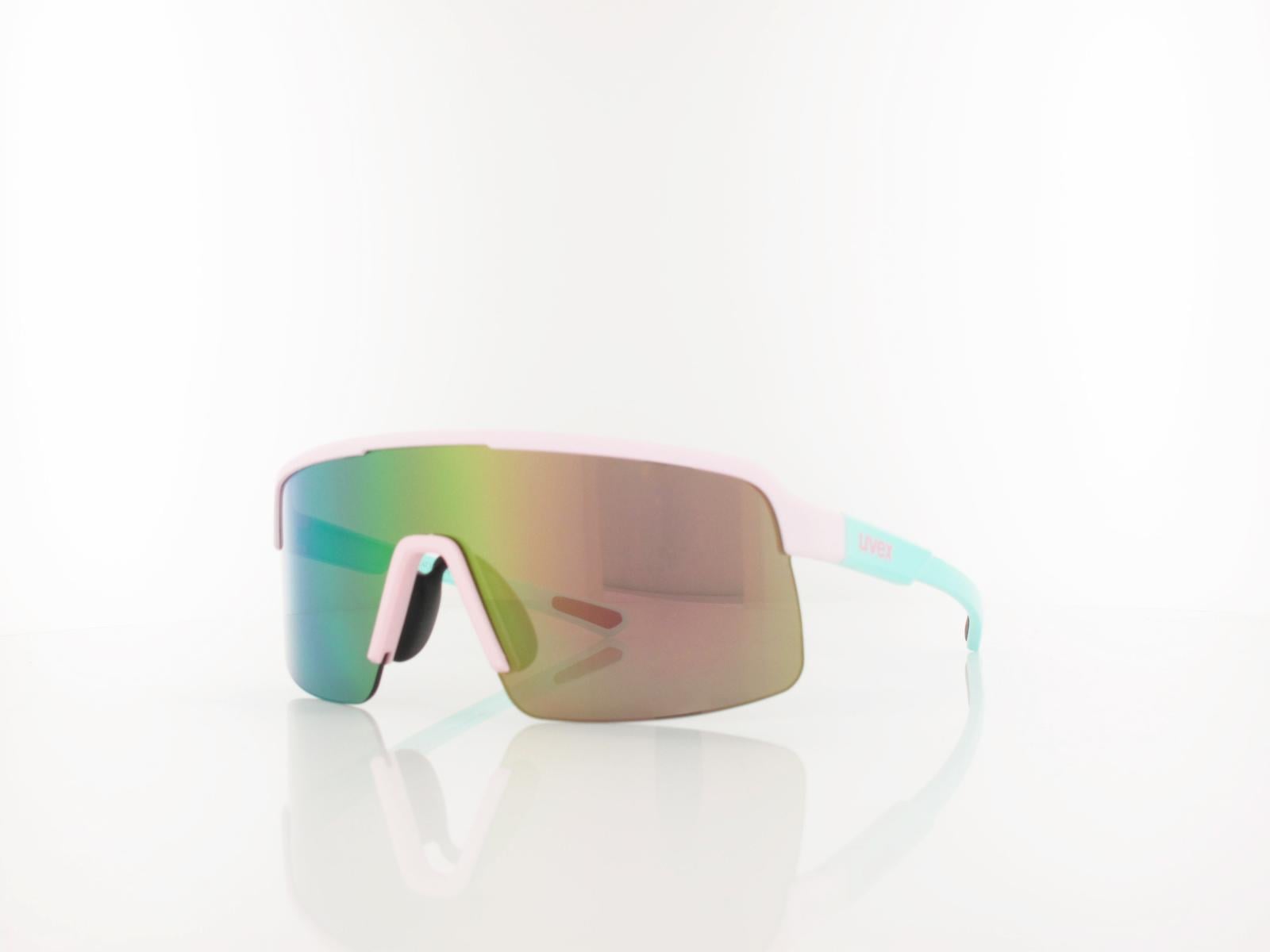 UVEX | dyrt jr. S534008 5716 123 | pink green matt / mirror pink