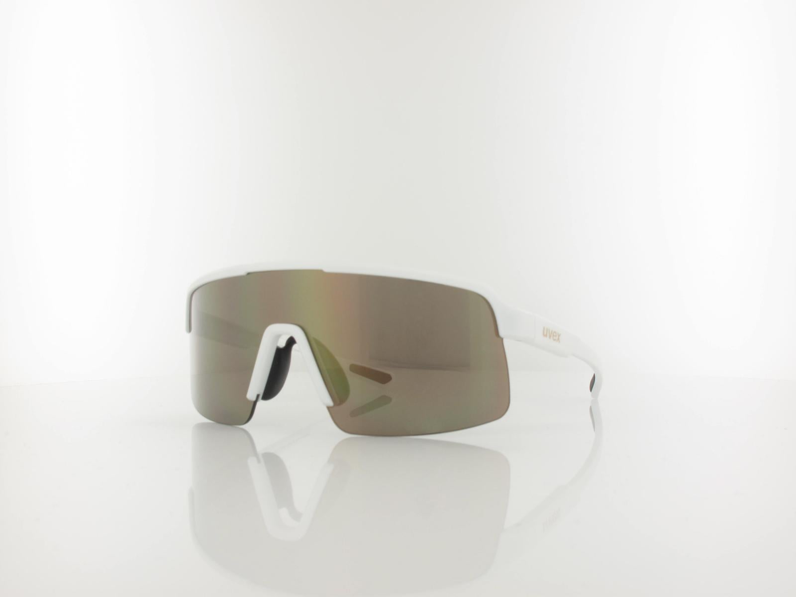 UVEX | dyrt jr. S534008 8816 123 | white matt / mirror gold