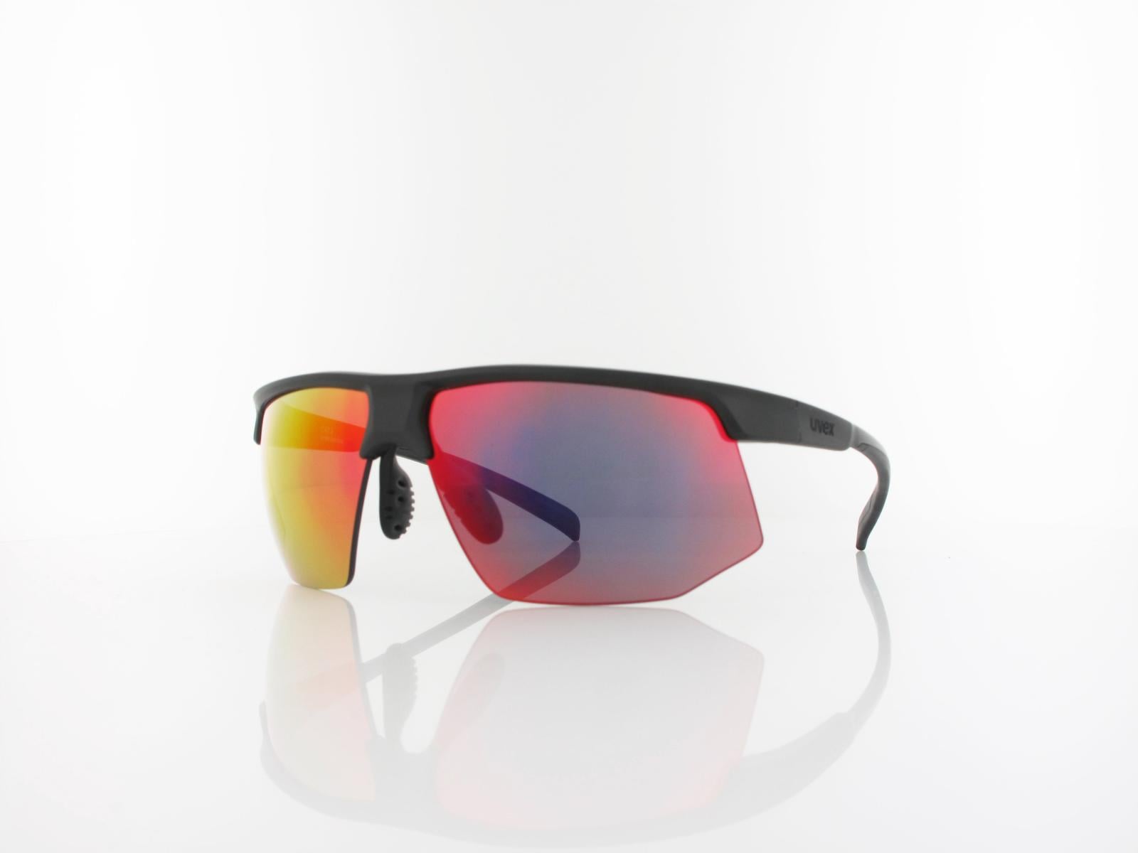 UVEX | aerios S534010 2216 60 | black matt / mirror red